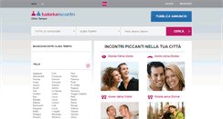 Desktop Screenshot of olbiatempio.bakecaincontrii.com